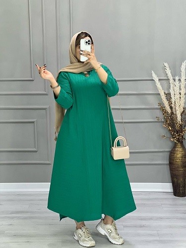 0662_ مانتو پیراهنی الیزه