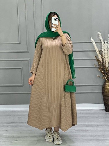 0662_ مانتو پیراهنی الیزه