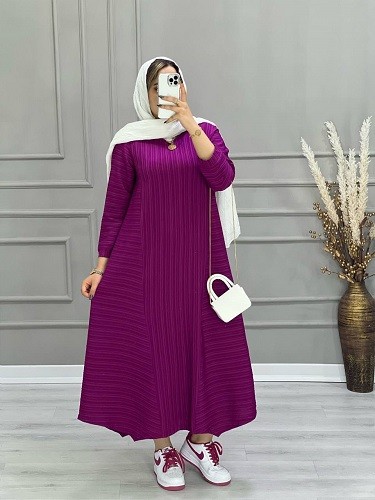 0662_ مانتو پیراهنی الیزه