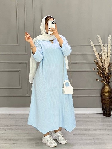 0662_ مانتو پیراهنی الیزه