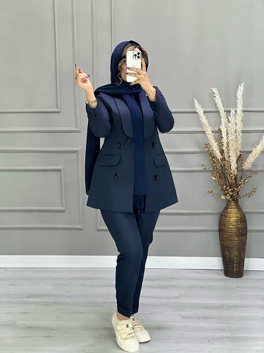 0674-کت و شلوار شیکان