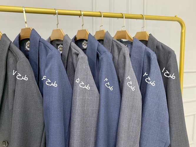 0674-کت و شلوار شیکان