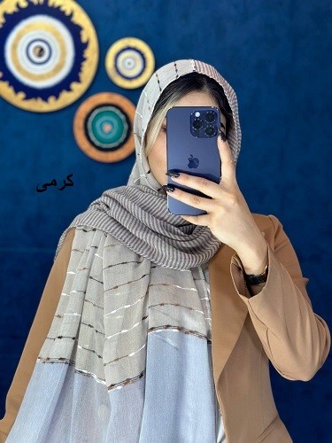 0071_شال لینن مانلی