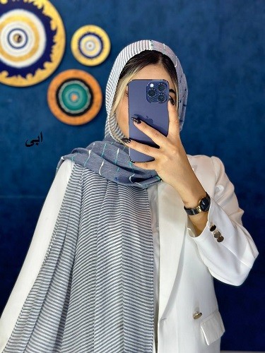 0071_شال لینن مانلی