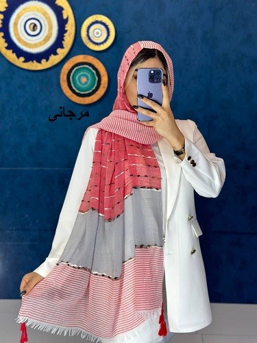 0071_شال لینن مانلی