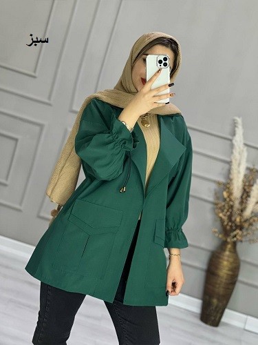 0683- مانتو آستین عروسکی دلبر