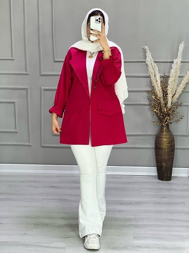 0683- مانتو آستین عروسکی دلبر