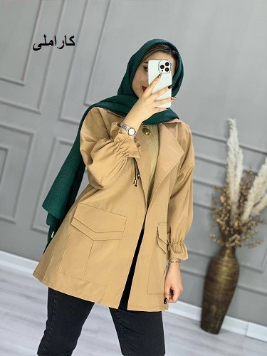 0683- مانتو آستین عروسکی دلبر