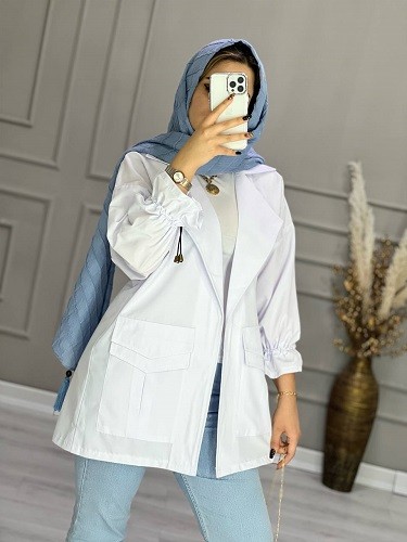 0683- مانتو آستین عروسکی دلبر