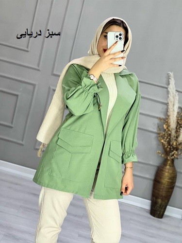 0683- مانتو آستین عروسکی دلبر