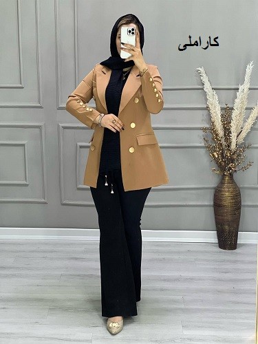 0684_کت مزونی کارامل