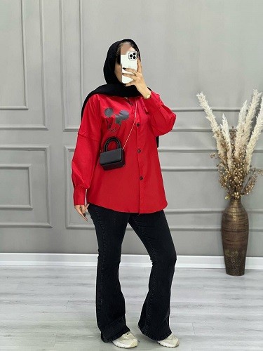 0688_ مانتو عروسکی میکی موس