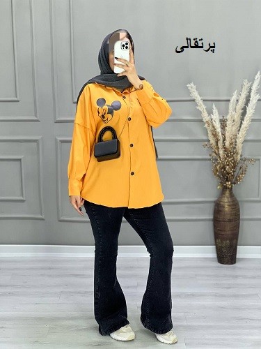 0688_ مانتو عروسکی میکی موس