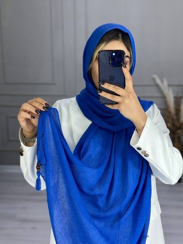 0083_شال منگوله چوبی