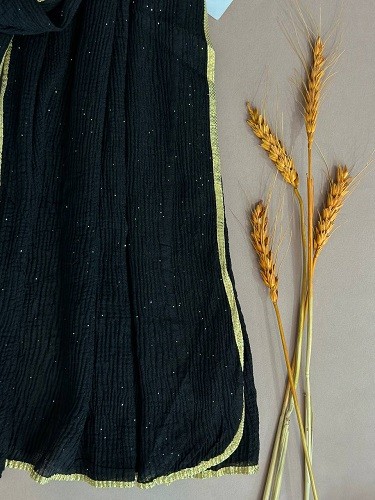 0086_شال مشکی سوفی