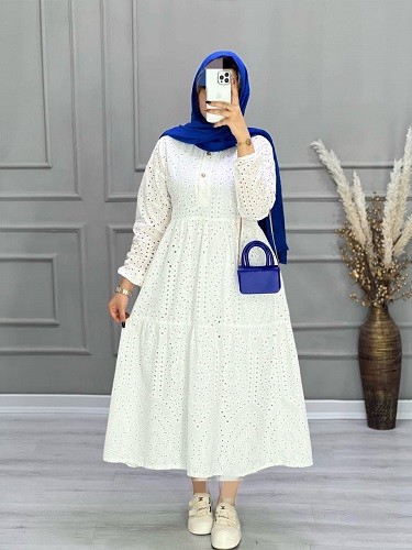 0701-پیراهن مزونی ملورین