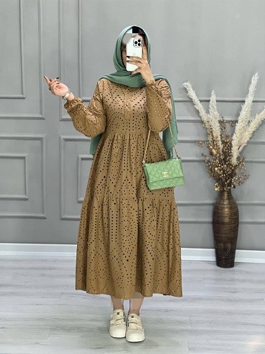 0701-پیراهن مزونی ملورین