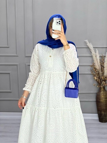 0701-پیراهن مزونی ملورین