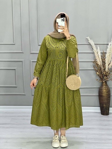 0701-پیراهن مزونی ملورین