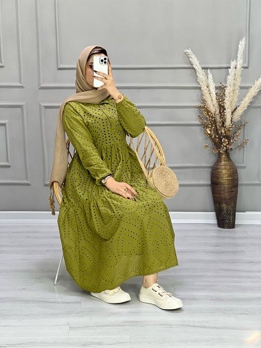 0701-پیراهن مزونی ملورین