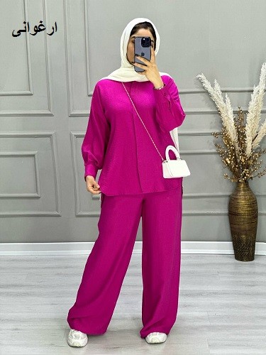 0703-ست مانتو شلوار دایان