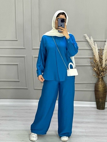 0703-ست مانتو شلوار دایان