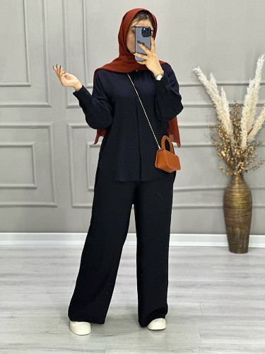 0703-ست مانتو شلوار دایان