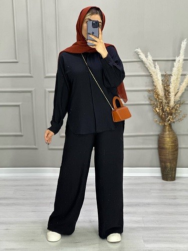 0703-ست مانتو شلوار دایان