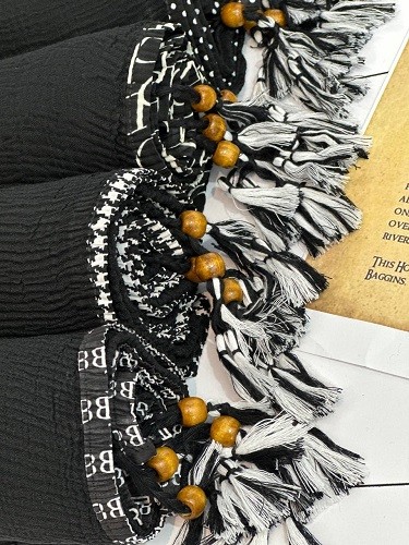 0091_شال مشکی الیزه