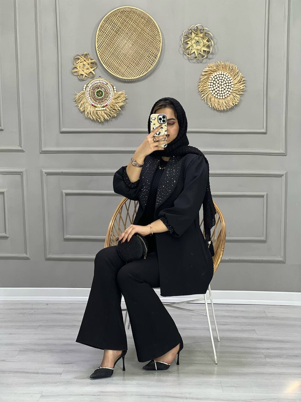 0710_ کت مزونی نگینی