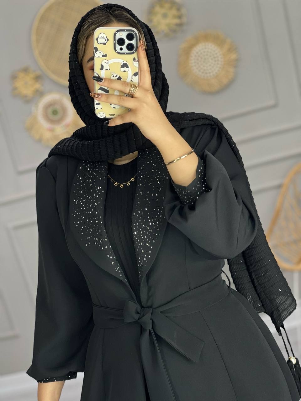 0710_ کت مزونی نگینی