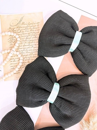 0096_شال مشکی فلورانس پلیسه