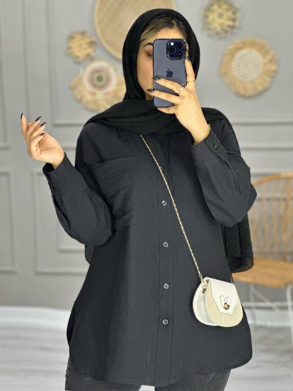 0714_ مانتو شومیزی دونات