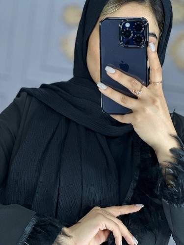 0098_شال مشکی نیلا