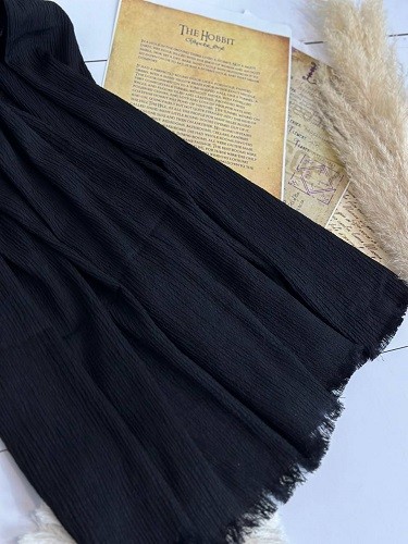 0098_شال مشکی نیلا