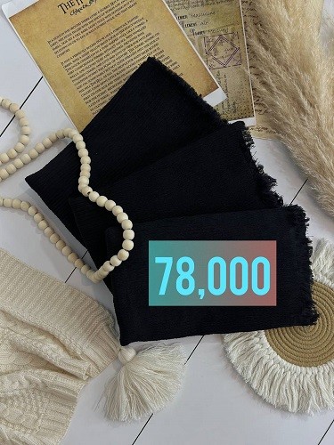 0098_شال مشکی نیلا