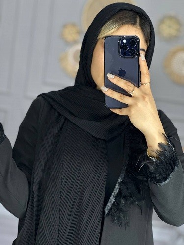 0100_شال مشکی سوفیا