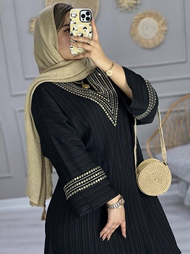 0718_ مانتو پیراهنی دلارا