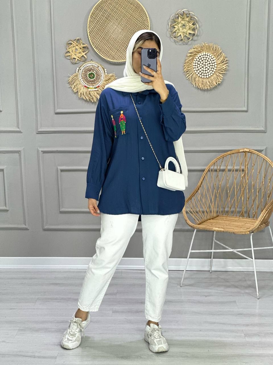 0719_ مانتو شومیزی آدمک