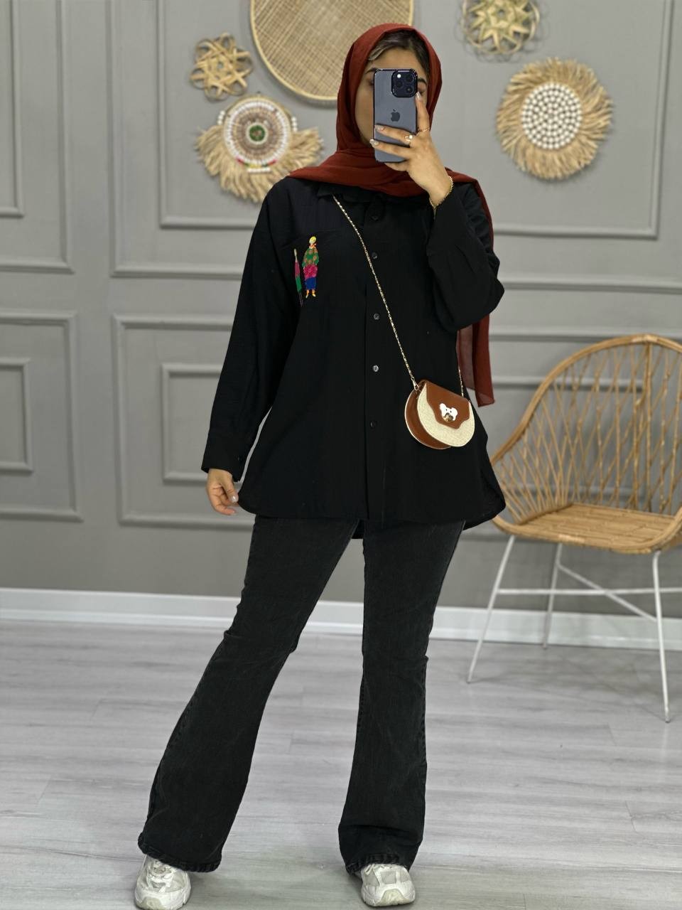 0719_ مانتو شومیزی آدمک