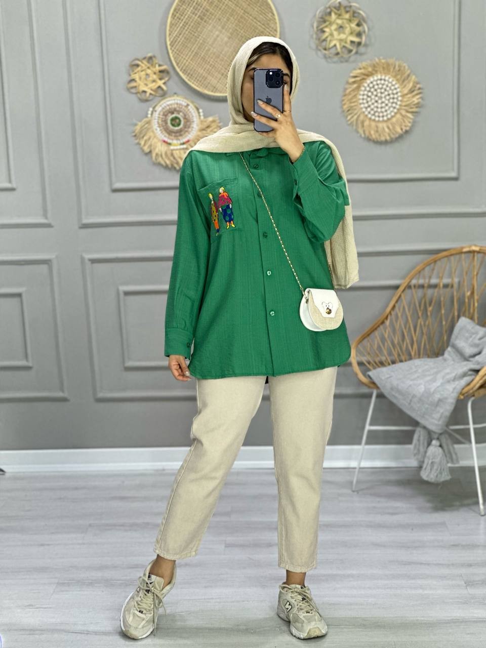 0719_ مانتو شومیزی آدمک