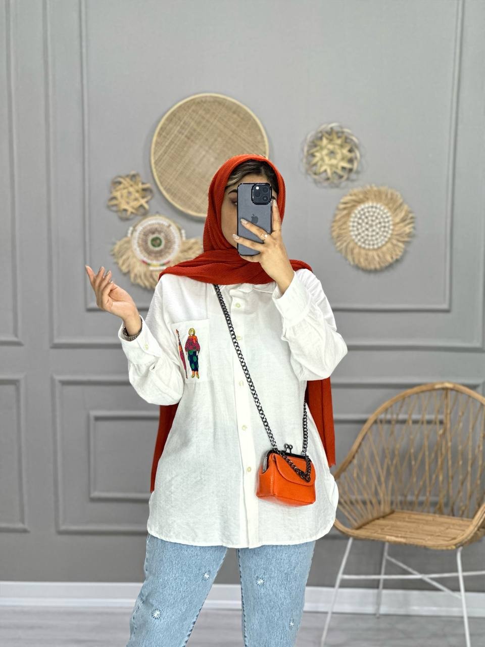 0719_ مانتو شومیزی آدمک