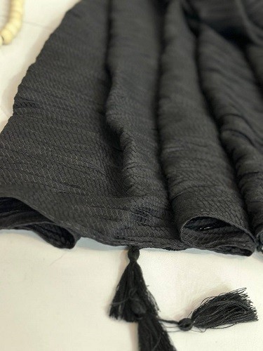 0103_شال مشکی مانلی