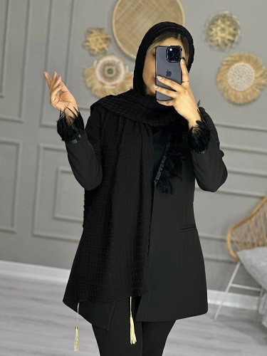 0104_شال مشکی رابو