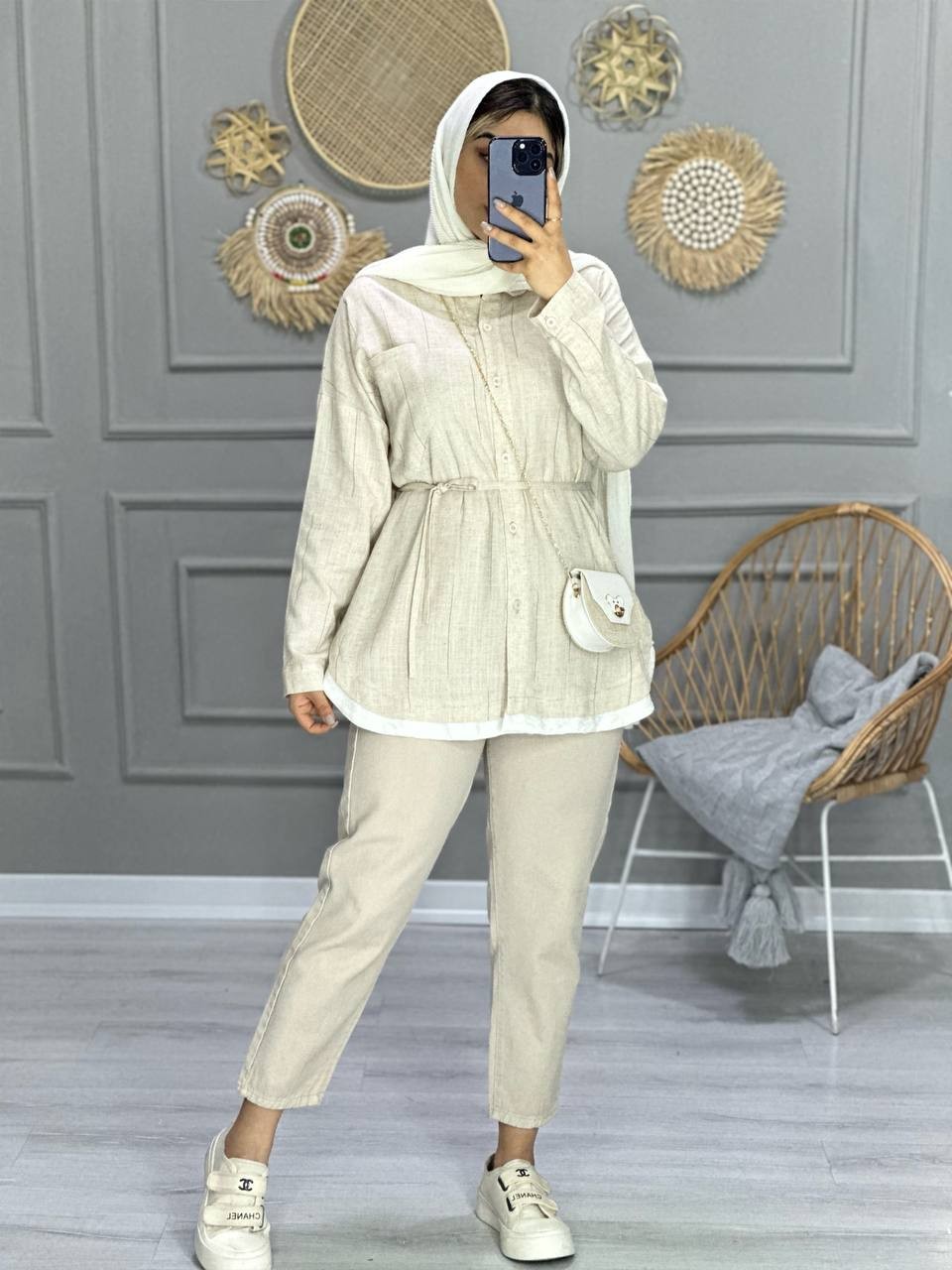 0721_مانتو لینن ترک زارا