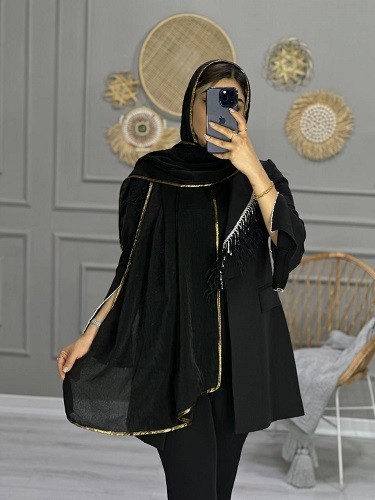0105_شال مشکی مارال