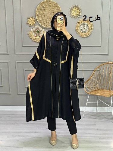 0723_عبایی مزونی خرجکار هندی