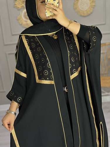 0723_عبایی مزونی خرجکار هندی