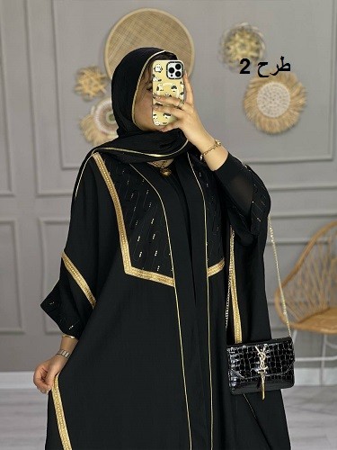 0723_عبایی مزونی خرجکار هندی