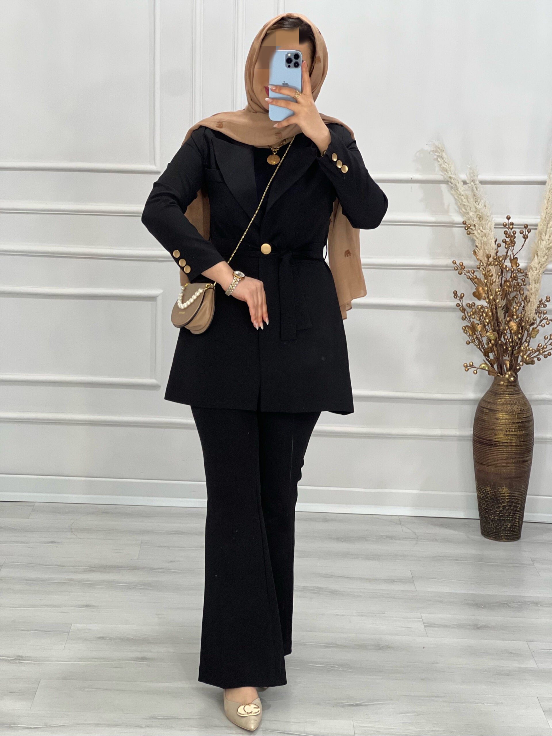 0724- کت مزونی رزگلد